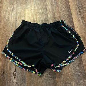 Nike tempo shorts, super cute color scheme